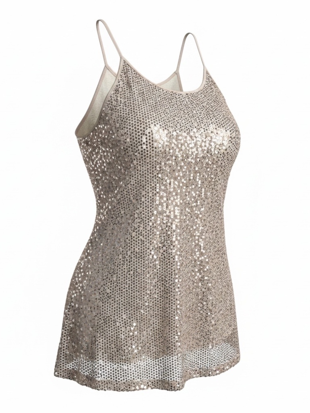 torrid Champagne Sequin Cami